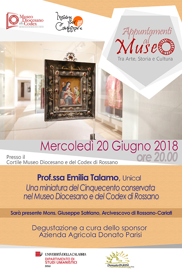 Appuntamenti al Museo